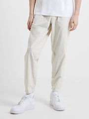French Connection Cream Military 100% Cotton Tapered Chino Trousers - Image 1 of 5