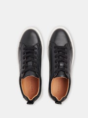 Whistles Black Koki Lace-Up Trainers - Image 2 of 3