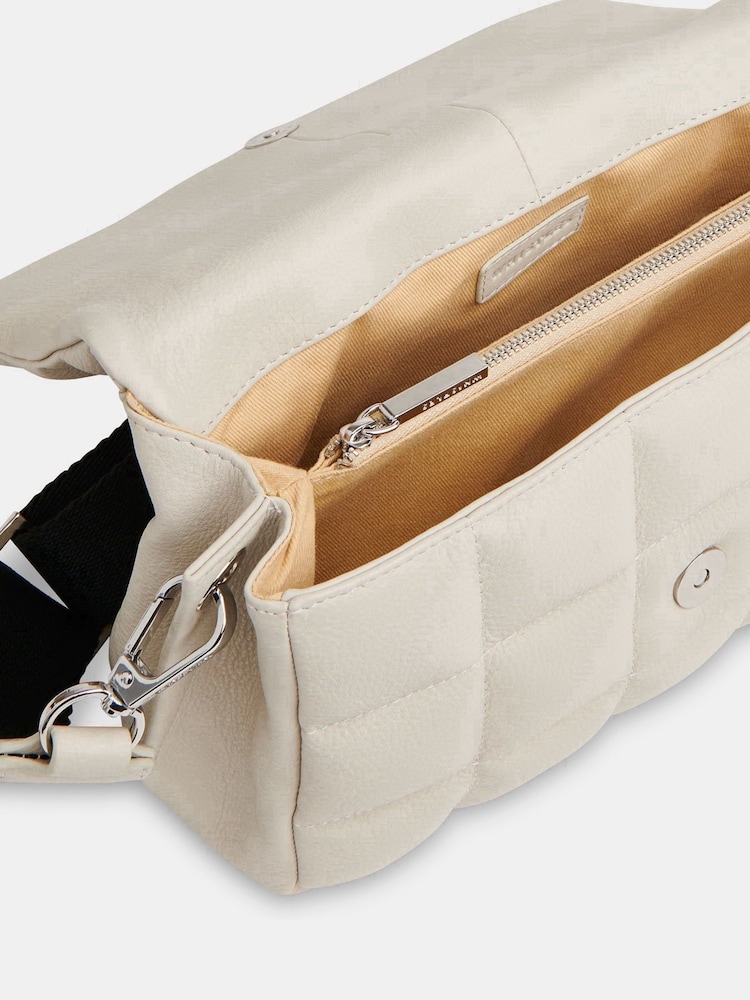Whistles Cream Ellis Quilted Cross-Body Bag - Image 4 of 4 Whistles Cream Ellis Quilted Cross-Body Bag - Image 4 of 4