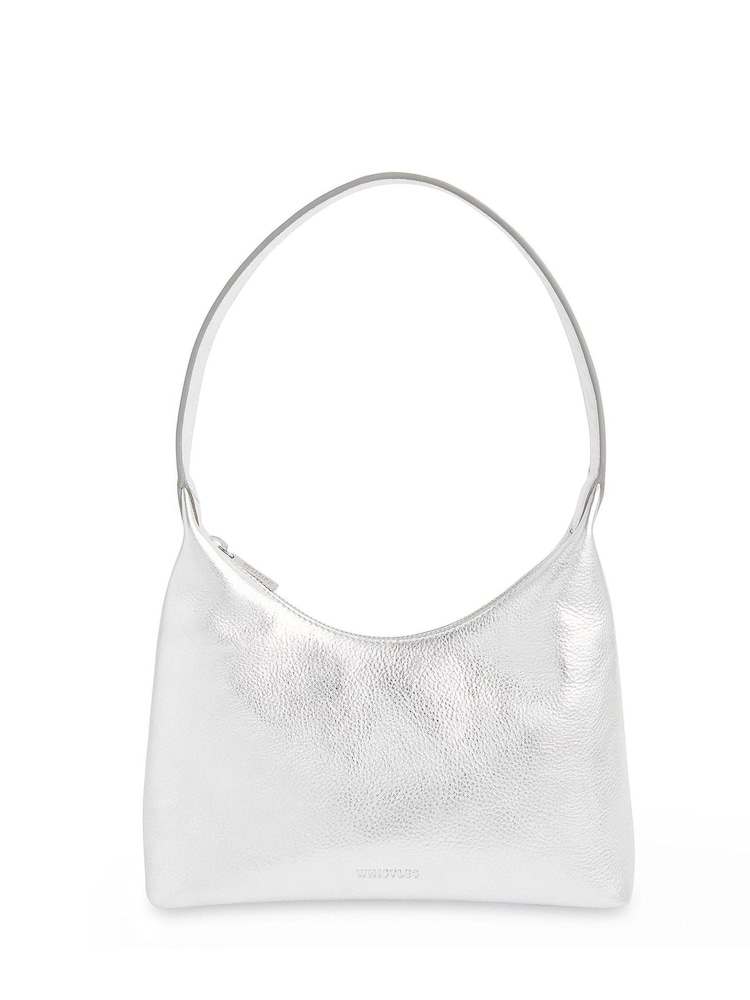 Whistles Silver Emmie Top Handle Bag - Image 1 of 3