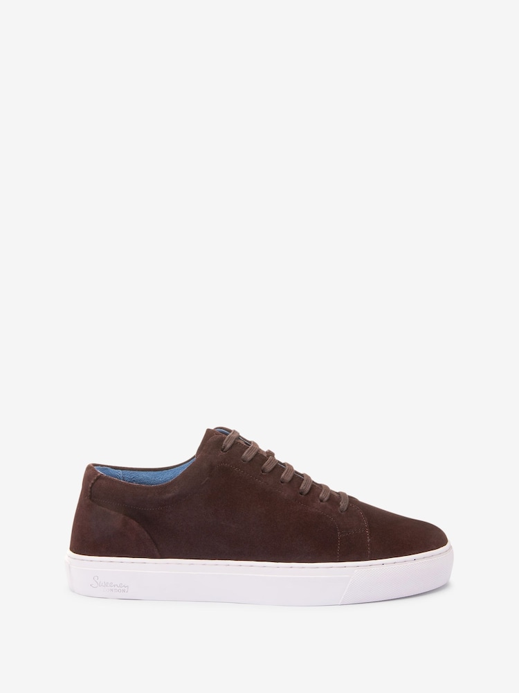 Oliver Sweeney Hayle Brown Trainers - Image 1 of 5