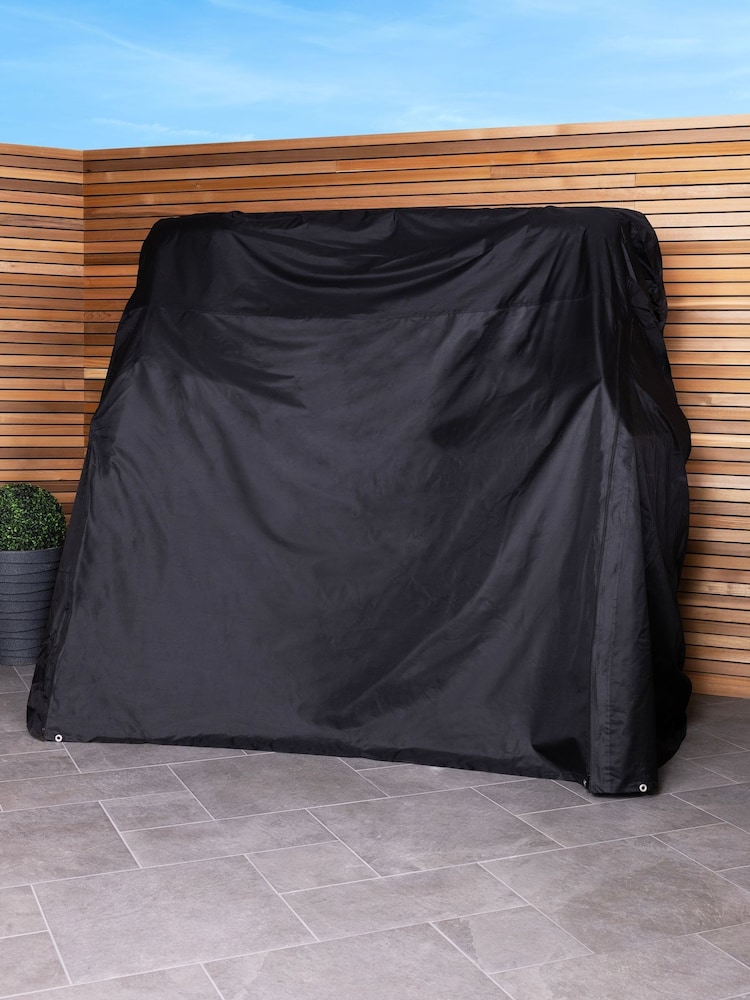 Charles Bentley Black Garden Swing Seat Cover - Image 1 of 5