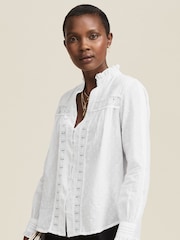 Aspiga White Carrie Blouse - Image 2 of 4
