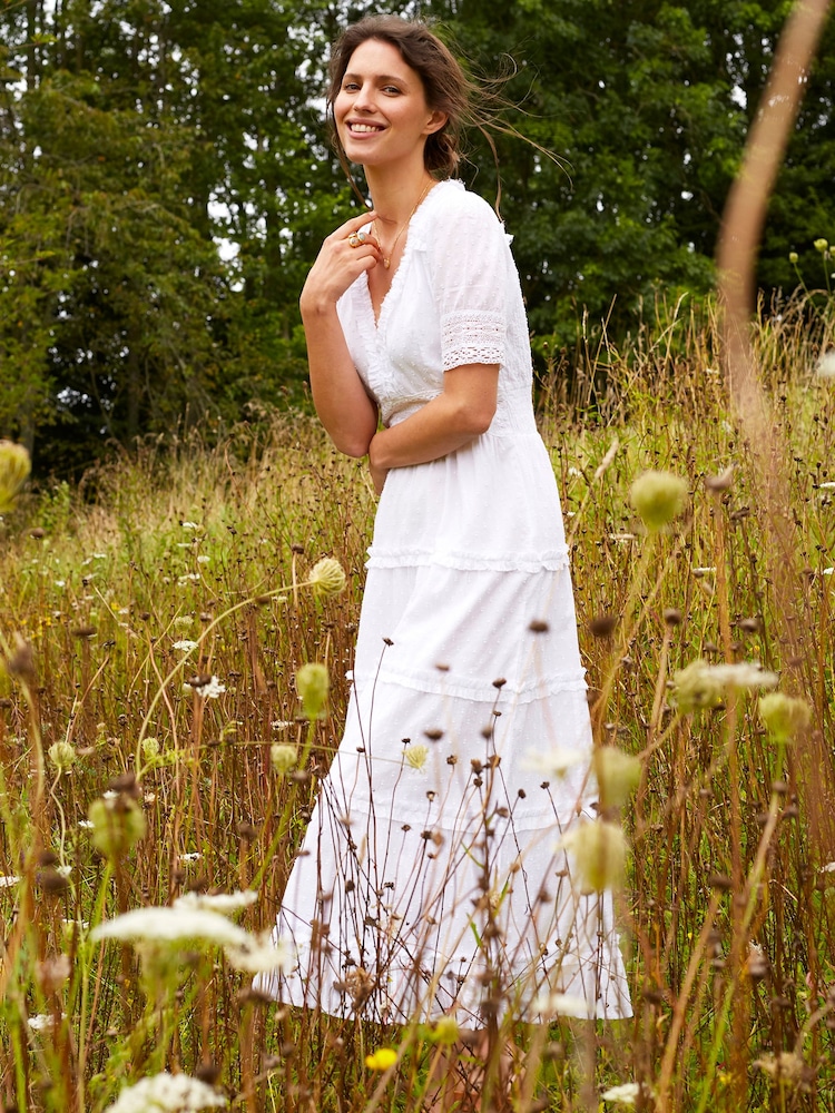Aspiga White Organic Cotton Viola Dress - Image 1 of 5