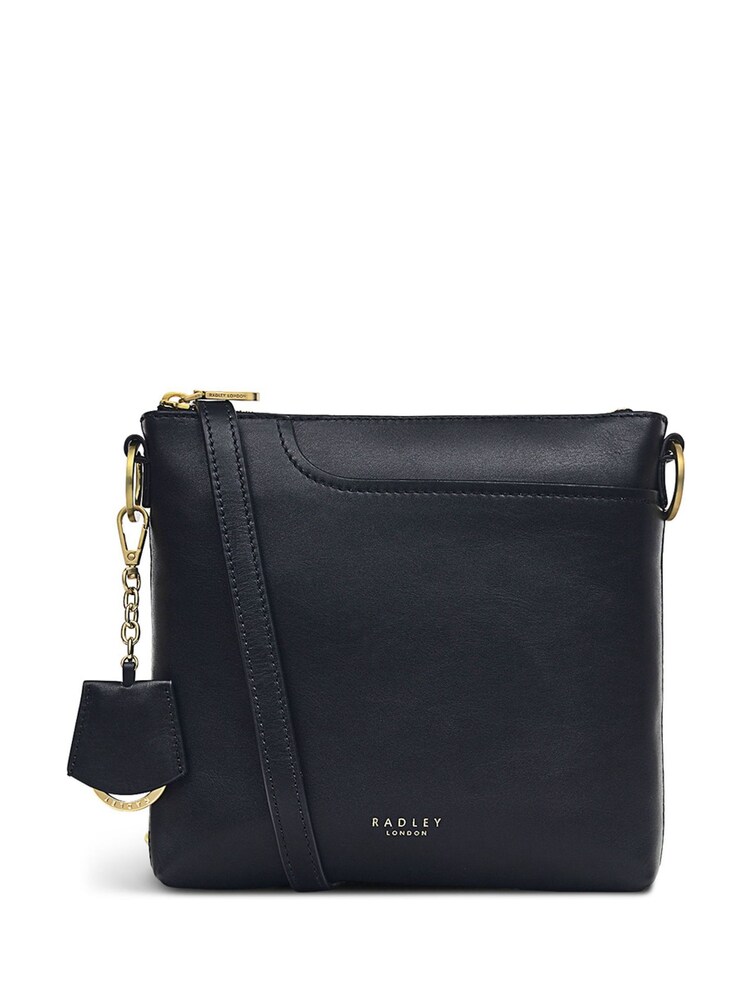 Radley London Black Pockets 2.0 Leather Cross-Body Bag - Image 1 of 4