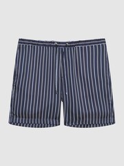 Reiss Ecru/Charc Owen Striped Shorts - Image 2 of 5