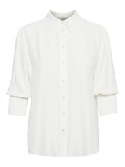 Cream White Nola Button Through Shirt - Image 4 of 6