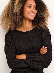 Cream Henva Smock Blouse - Image 3 of 5