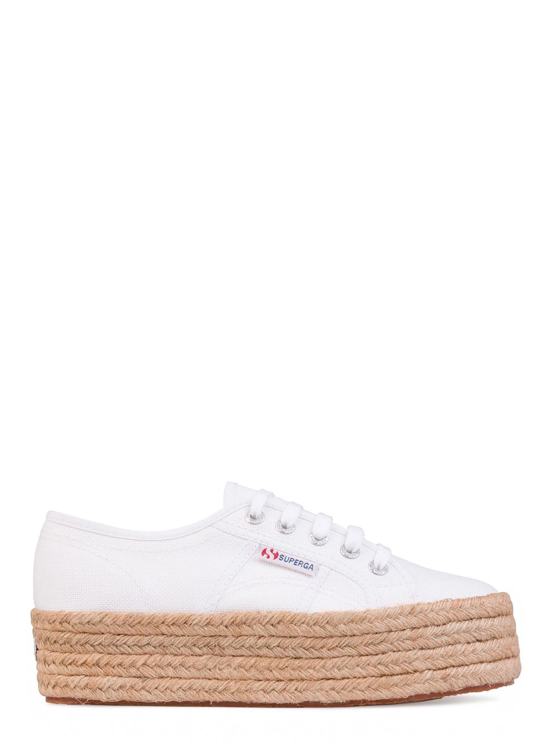 Buy Superga White 2790 Espadrille Trainers from Next Luxembourg