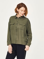 Thought Green The Easy TENCEL™ Relaxed Shirt - Image 1 of 5