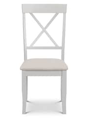 Julian Bowen Set of 2 Elephant Grey Davenport Dining Chairs - Image 3 of 3