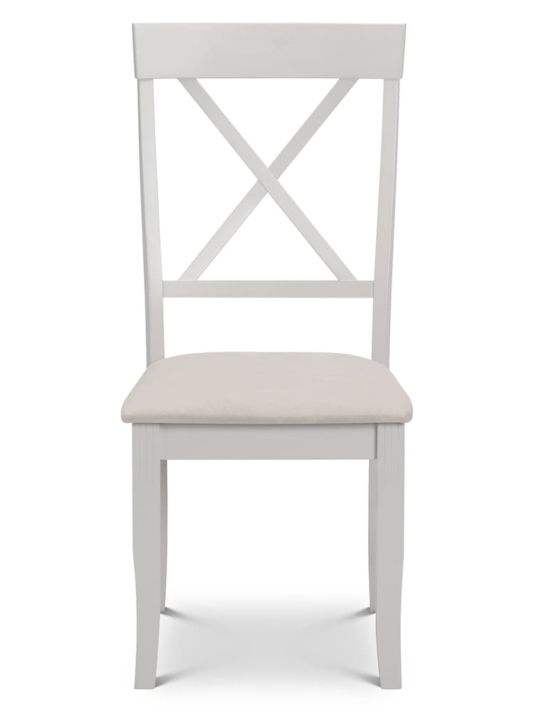 Julian Bowen Set of 2 Elephant Grey Davenport Dining Chairs - Image 3 of 3