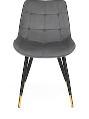 Julian Bowen Set of 2 Grey Hadid Dining Chairs - Image 3 of 4