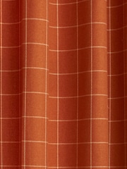 furn. Ellis Windowpane Check Eyelet Curtains Eyelet Curtains - Image 4 of 4