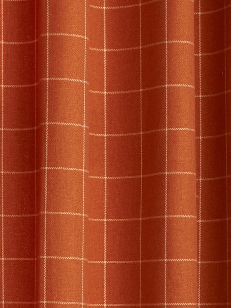 furn. Ellis Windowpane Check Eyelet Curtains Eyelet Curtains - Image 4 of 4