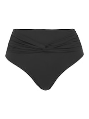 Simply Be Black Magisculpt Twist Front Bikini Briefs - Image 5 of 5
