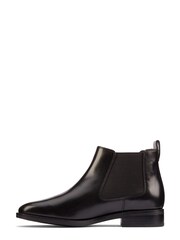 Clarks Black Leather Ria Chelsea Boots - Image 2 of 7