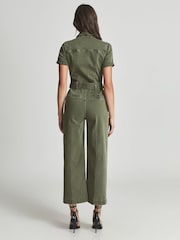 Paige Anessa Denim Jumpsuit - Image 5 of 6