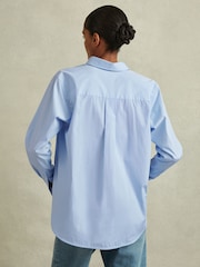 Reiss Jenny Cotton Poplin Shirt - Image 5 of 7