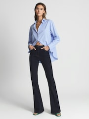 Reiss Jenny Cotton Poplin Shirt - Image 7 of 7