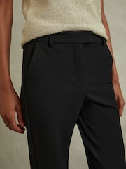 Reiss Black Joanne Slim Fit Tailored Trousers - Image 3 of 5