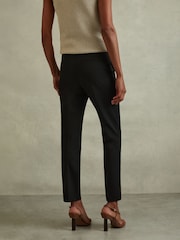 Reiss Black Joanne Slim Fit Tailored Trousers - Image 4 of 5