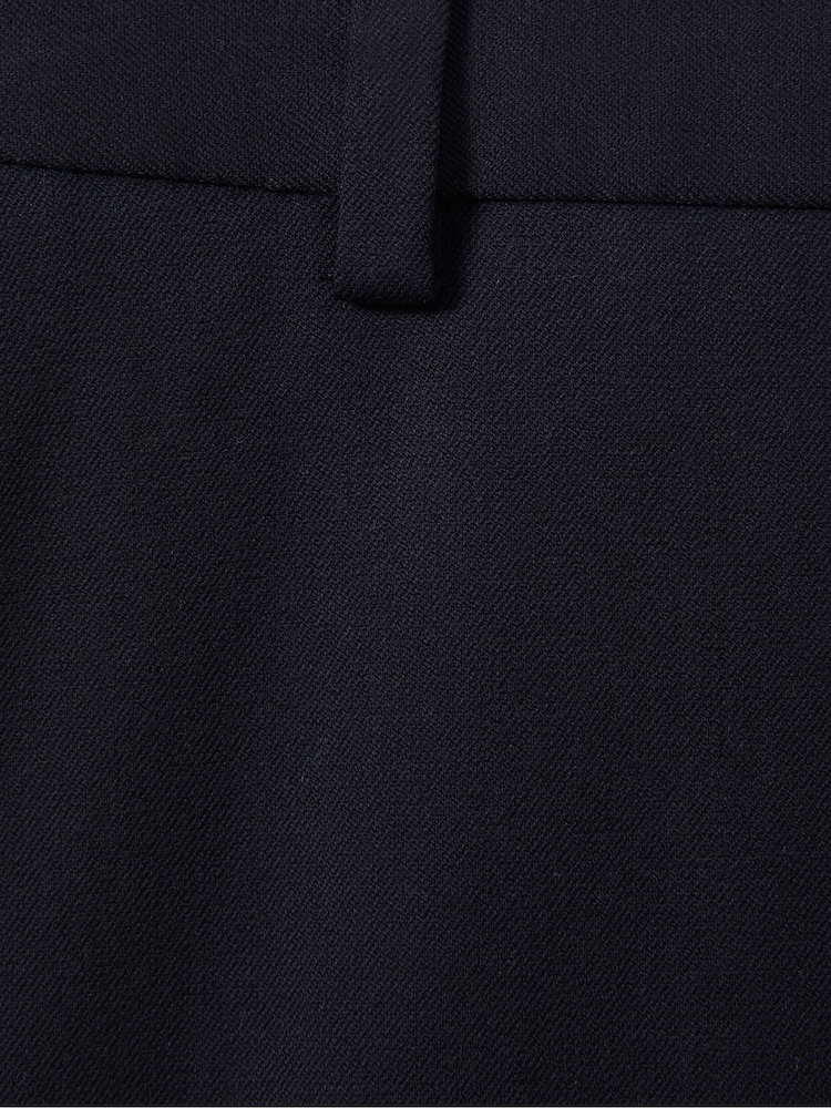 Reiss Navy Joanne Slim Fit Tailored Trousers - Image 4 of 4