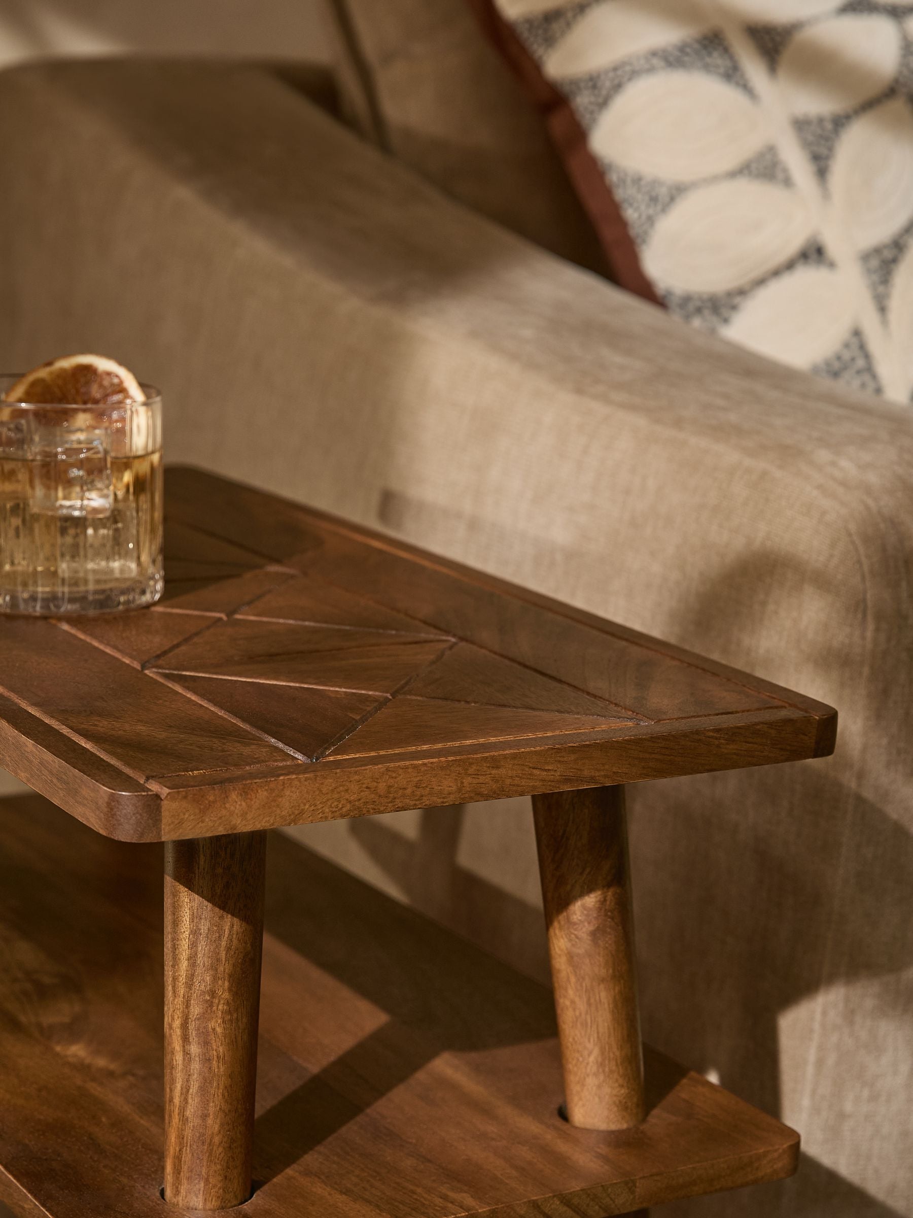Buy Dark Lloyd Mango Wood Side Table from the Next UK online shop