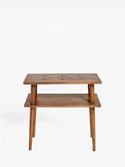 Dark Lloyd Mango Wood Side Table - Image 5 of 7