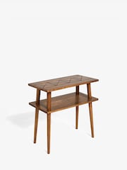 Dark Lloyd Mango Wood Side Table - Image 6 of 7