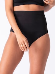 Seraphine Black & Terracotta Post Maternity Shaping Briefs –Twin Pack - Image 5 of 7
