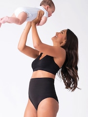 Seraphine Black & Terracotta Post Maternity Shaping Briefs –Twin Pack - Image 6 of 7