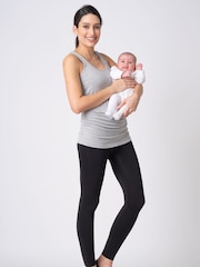 Seraphine Blue Maternity And Nursing Tops – Twin Pack - Image 4 of 12