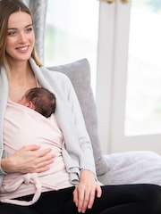 Розовый хлопковый топ для беременных Seraphine - Изображение 3 из 5