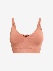 Seraphine Brown Bamboo Maternity & Nursing Bras Twin Pack - Image 3 of 5