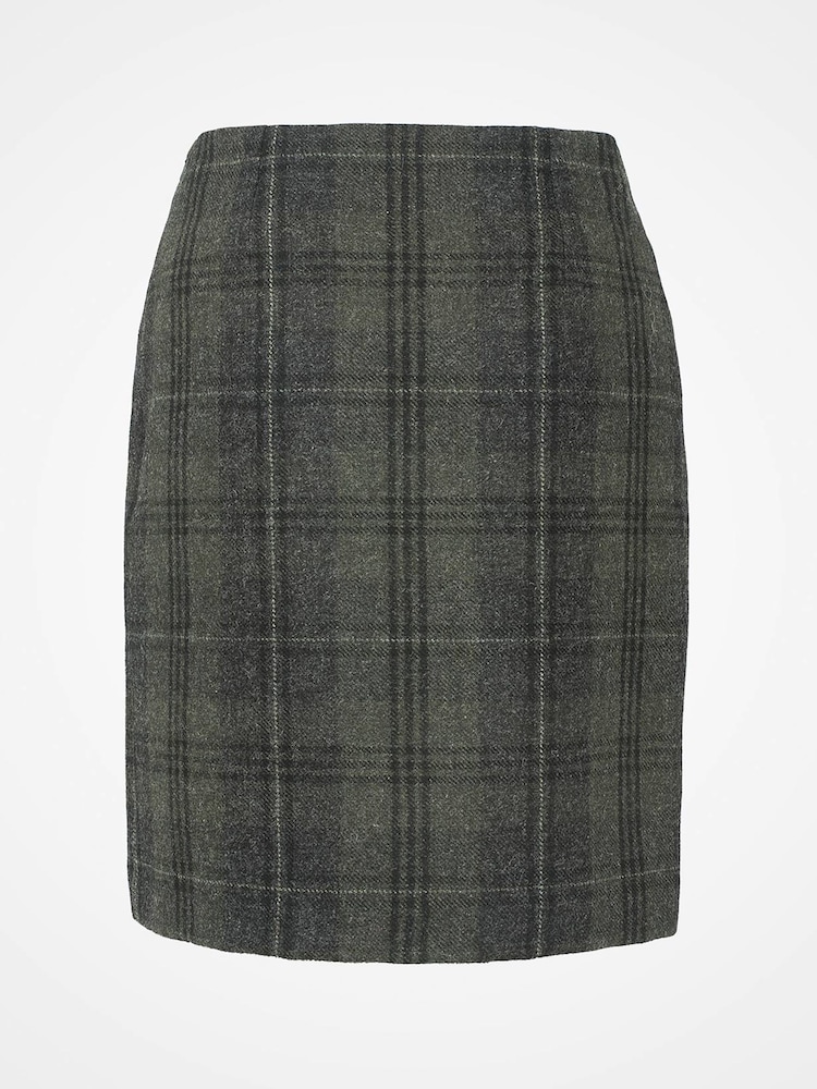 Celtic & Co. Green Celt Wool Skirt - Image 3 of 3