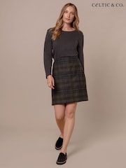 Celtic & Co. Grønn Celt Ull Skjørt - Bilde 4 av 8