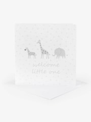 JoJo Maman Bébé Welcome Little One Greetings Card - Image 1 of 1