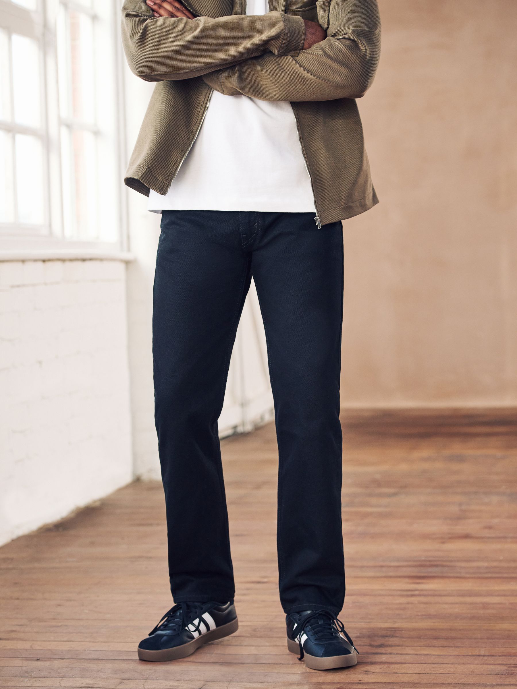 Buy Levi s Black 505 Regular Jeans from Next Luxembourg