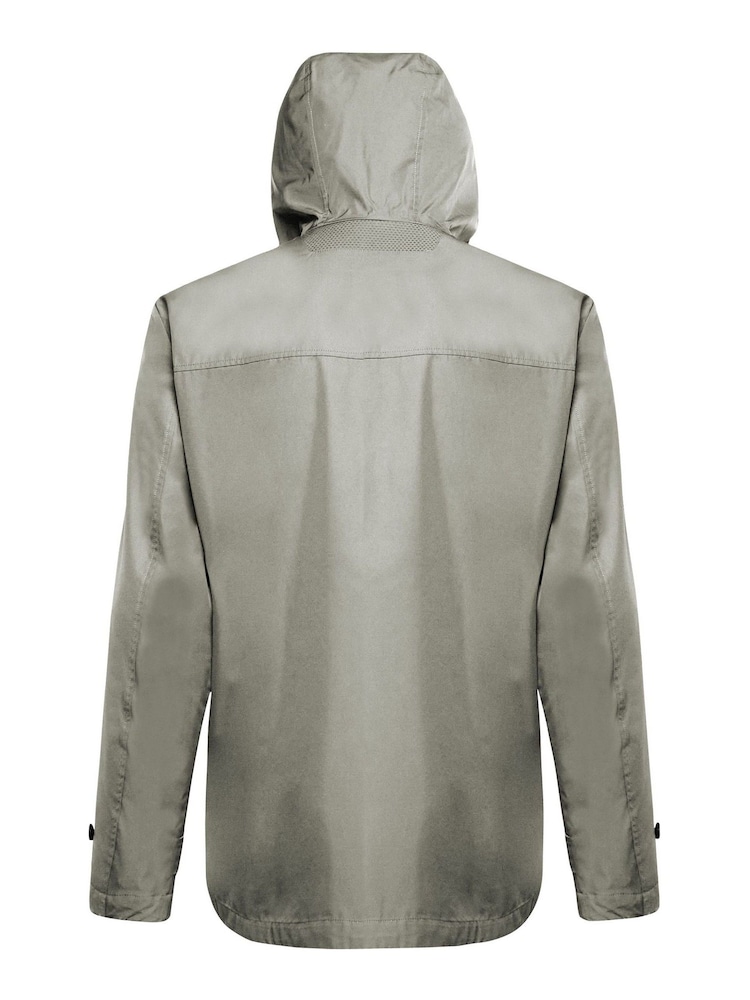 Geox Mens Grey Bayle Parka Jacket - Image 2 of 5