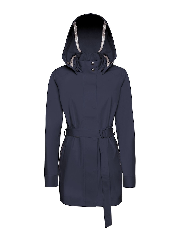 Geox Womens Blue Gendry Jacket - Image 1 of 5