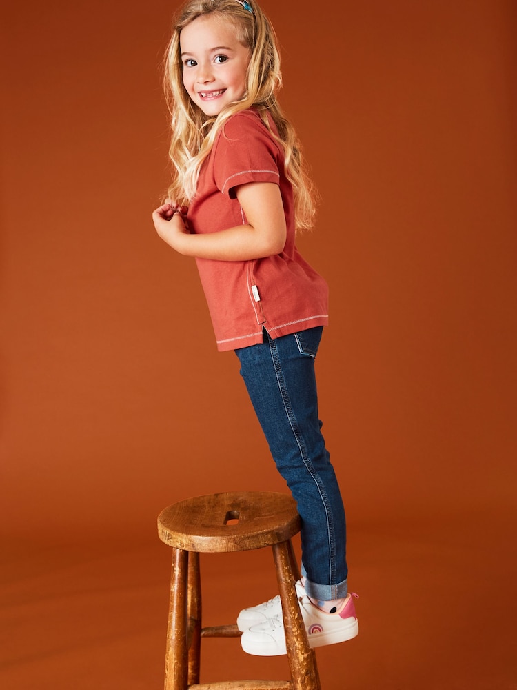 White Stuff Blue Millie Skinny Jeggings - Image 2 of 5