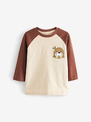 Modro-siva arktične živali - 3 Pack Long Sleeve Character T-Shirts (3mths-7yrs) - Slika 8 iz 8