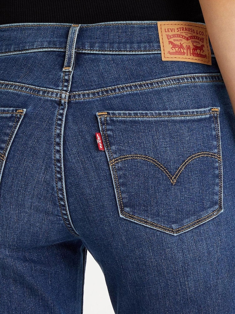 Levi's® Dark Indigo Worn In 312™ Shaping Slim Jeans - Image 5 of 5
