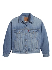 Levi's® Mid Blue 90s Trucker Denim Jacket - Image 2 of 2