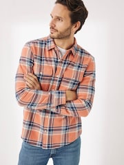 FatFace Rafety Pink Check Shirt - Image 1 of 4