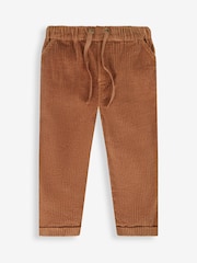 JoJo Maman Bébé Toffee Brown Cord Trousers - Image 4 of 5