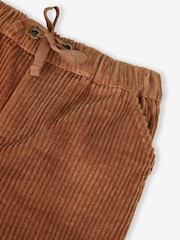 JoJo Maman Bébé Toffee Brown Cord Trousers - Image 5 of 5