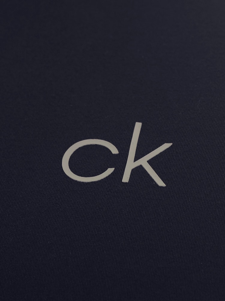 Calvin Klein Golf Blue Newport Quarter Zip Sweatshirt - Image 7 of 8