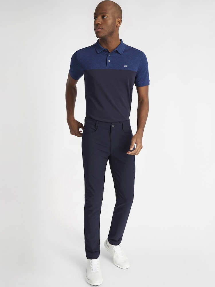 Calvin Klein Golf Colourblock Polo Shirt - Image 12 of 12 Calvin Klein Golf Colourblock Polo Shirt - Image 12 of 12